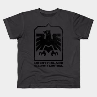 Liberty island security control Kids T-Shirt